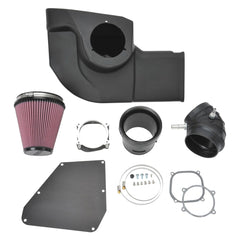 Edelbrock 15811 COMPETITION AIR INTAKE, FORD MUSTANG 2015-19 FOR MODULAR INLET SUPERCHARGER