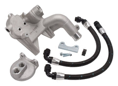 Edelbrock 15834 SC ACCESSORY REMOTE OIL FILTER MOUNTING KIT FOR 4WD 2004 and LATER FORD F-150