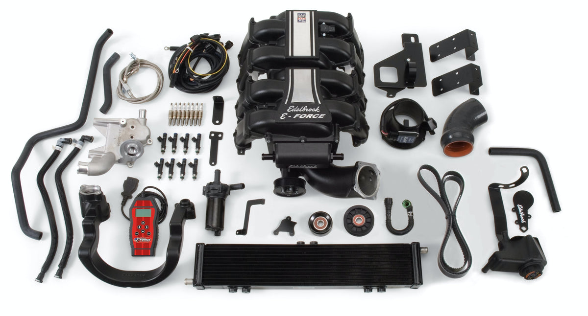 Edelbrock 15836 SC R2650 2018 FORD F150 5.0L DI/PI V8 ENGINES