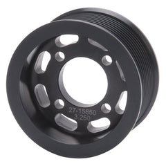 Edelbrock 15850 PULLEY SC E-FORCE TVS2300 10 RIB 3.25 BLACK