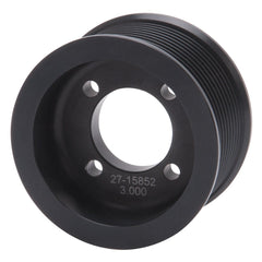 Edelbrock 15852 PULLEY SC E-FORCE TVS2300 10 RIB 3 BLACK