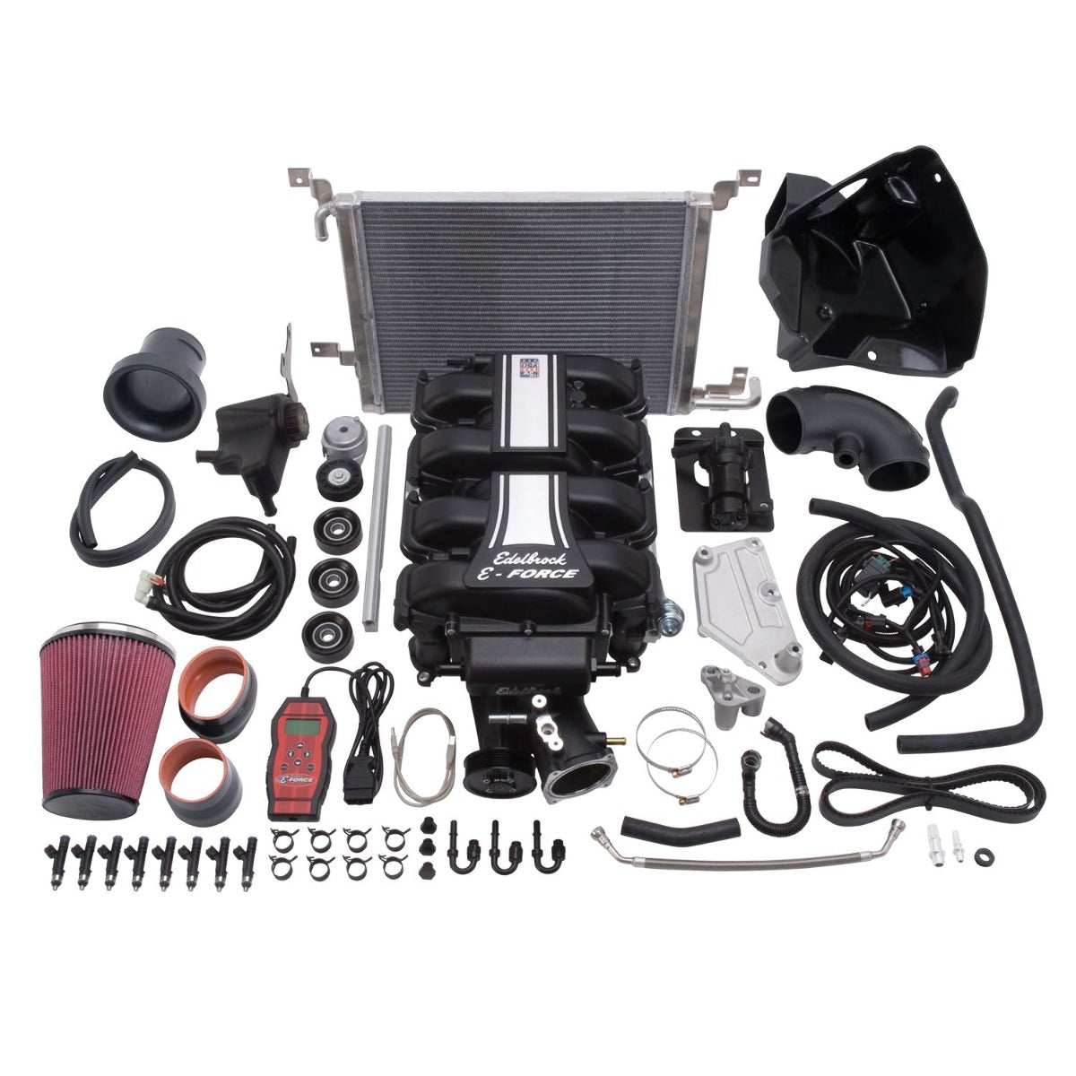 Edelbrock 15896 E-Force Supercharger for 2011-14 Mustang GT 5.0L Coyote - Stage 2