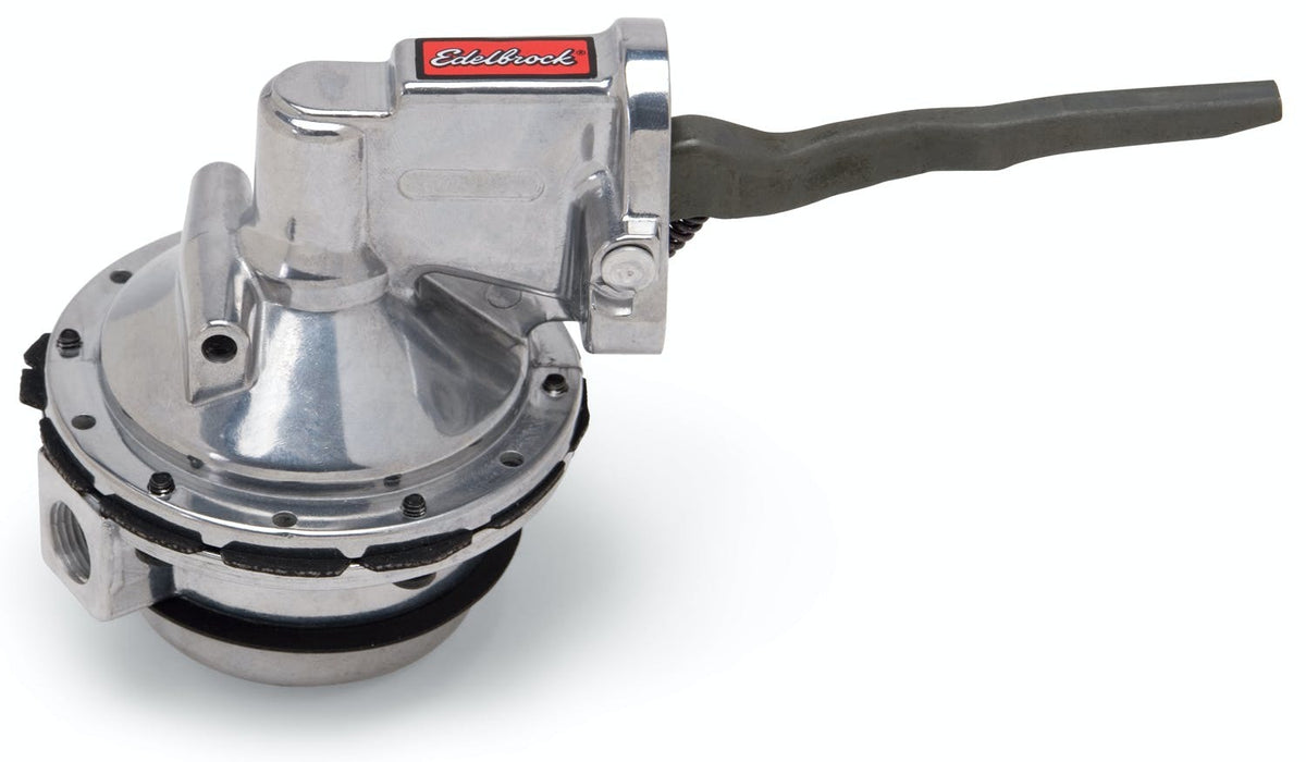 Edelbrock 1718 FUEL PUMP MECHANICAL VICTOR SERIES RACING 130 GPH GAS ONLY 429/460 BBF