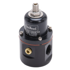 Edelbrock 174133 REGULATOR CARB FUEL PRESSURE 3/8 Npt INLET/OUTLET BLACK/BLACK ANODIZED FINISH