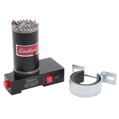 Edelbrock 1791 Quiet-Flo In-Line Black Electric Fuel Pump - 120 GPH