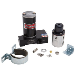 Edelbrock 17923 FUEL PUMP ELECTRIC QUIET FLO and REGULATOR COMBO 160 GPH 5-10 PSI