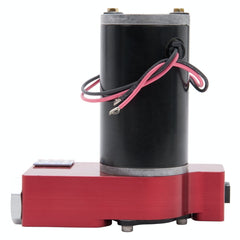 Edelbrock 182051 ELECTRIC FUEL PUMP CARBURATED APP 120 GPH EDELBROCK ENGRAVED RED ANODIZE FINISH