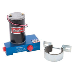 Edelbrock 182062 ELECTRIC FUEL PUMP CARBURATED APP 160 GPH EDELBROCK ENGRAVED BLUE ANODIZED