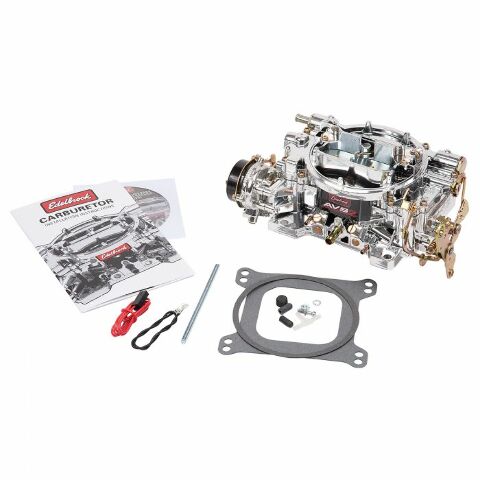 Edelbrock AVS2 Carburetor 500 CFM With Electric Choke, EnduraShine Finish (Non-EGR) PN. 19034