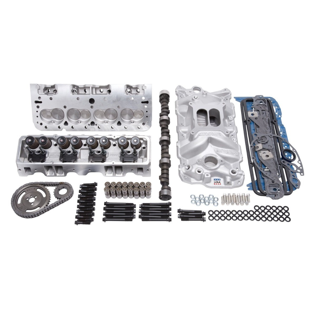 Edelbrock 2038 E-Street Top End Kit for S/B Chevy