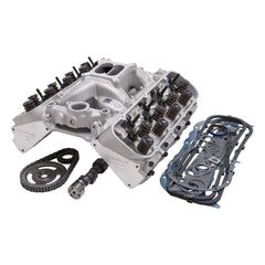 Edelbrock 2079 PWR PKG TOP END KIT BBC 396-454 1995 and EARLIER 540+HP OVAL PORT
