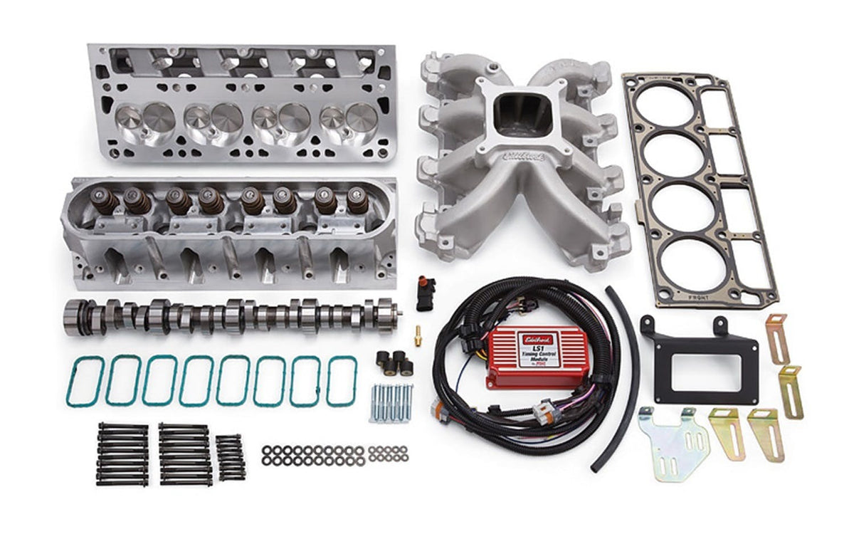 Edelbrock 2080 PWR PKG LS1/LS2 TOP END KIT PERF RPM W/TIMING CONTROL MODULE
