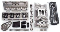 Edelbrock 2096 PWR PKG 7516 and 60989 TOP END KIT 383 SBC 460 HP