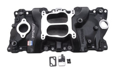 Edelbrock 21043 MANIFOLD, SBC 1987-95 NON-EGR BLACK