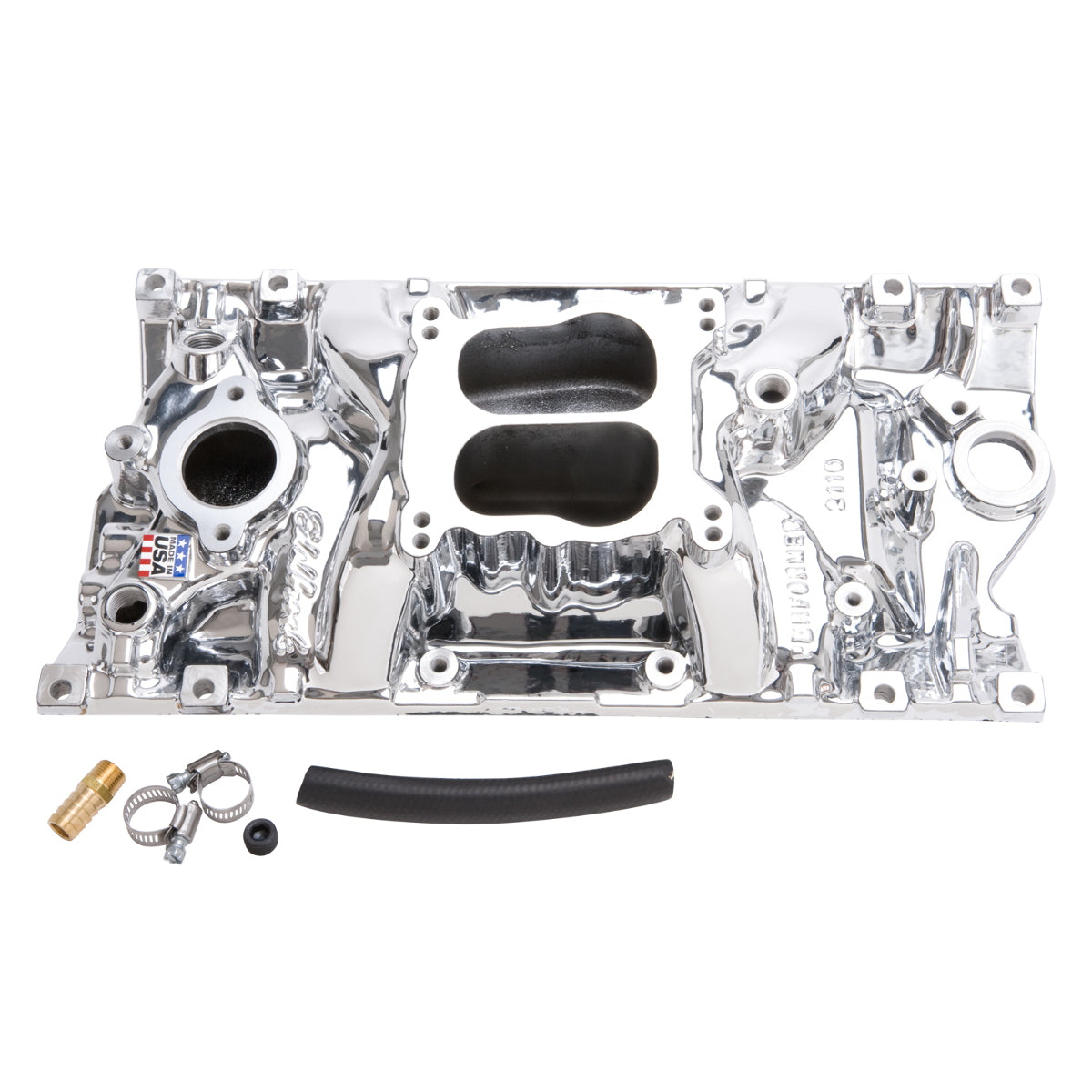 Edelbrock Performer Intake Manifold for Small-Block Chevy w/Vortec Heads, EnduraShine PN. 21164