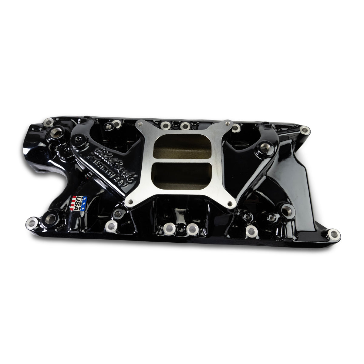 Edelbrock Performer Intake Manifold for Small-Block Ford, Black Plasma Finish PN. 2121-BP