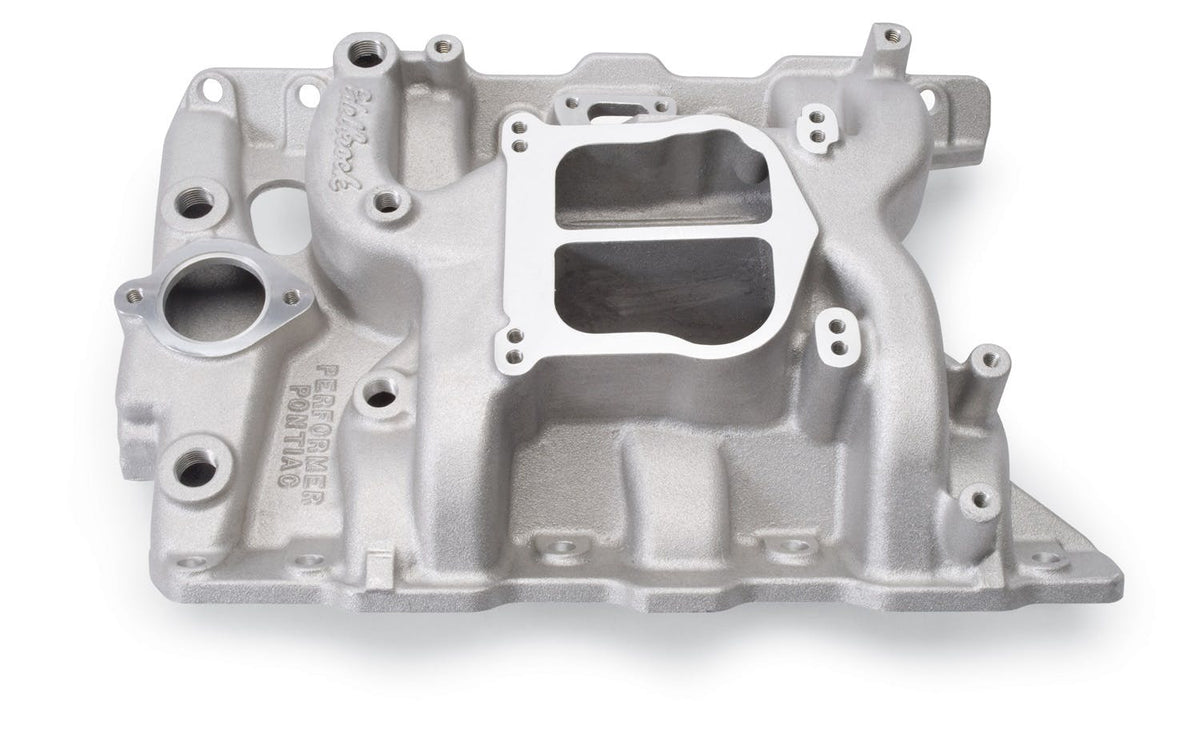 Edelbrock 21561 POLISHED (NR) PERFORMER PONTIAC