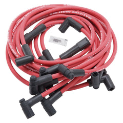 Edelbrock 22713 SPARK PLUG WIRE SET SBC 78-86 V8 HEI 50 ohm RESISTANCE RED WIRE (SET OF 8)