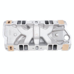 Edelbrock 2504 MANIFOLD SBC 23 DEG MARINE RPM 1955-86 W/BRASS