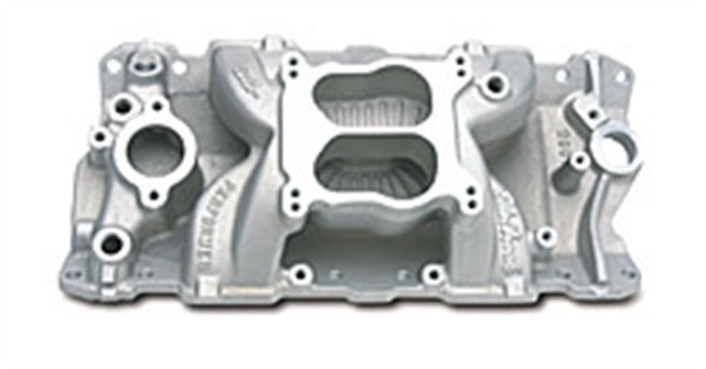 Edelbrock 26011 POLISHED S.B. CHEVY PERFORMER AIR GAP MANIFOLD