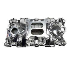 Edelbrock EPS Intake Manifold for 1955-86 Small-Block Chevy w/ Chrome Plasma Finish PN. 2701-CP