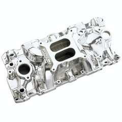 Edelbrock 27011 MANIFOLD, SBC PERFORMER EPS POLISHED