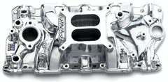 Edelbrock 27011 MANIFOLD, SBC PERFORMER EPS POLISHED