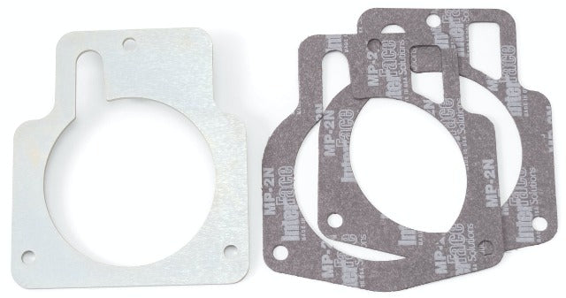 Edelbrock 2737 Throttle Body Adaptor; 80mm LS1 to 90mm Elbow