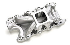 Edelbrock 292851 POLISHED (NR) INTAKE MANIFOLD SUPER VICTOR EFI FORD WINDSOR 8.2 DECK BLOCK
