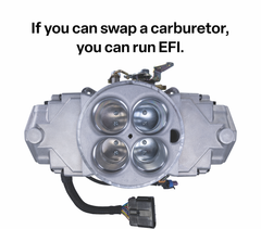 Edelbrock EZ-STREET 1000 cfm 4150 Style EFI SYSTEM 30700