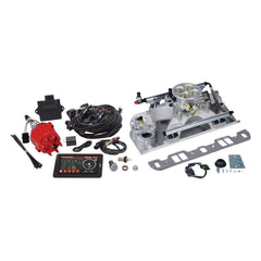 Edelbrock 35650 PF4 FUEL INJECTION KIT AMC 1970-1991 625 MAX HP 35 LbHr INJECTORS SATIN