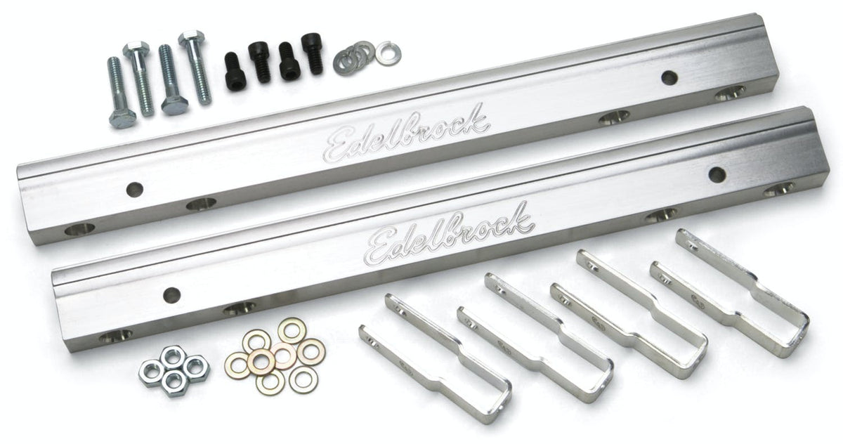 Edelbrock 3633 FUEL RAIL KIT, BBC (USE W/29025, 29045, 29165 and 29275)