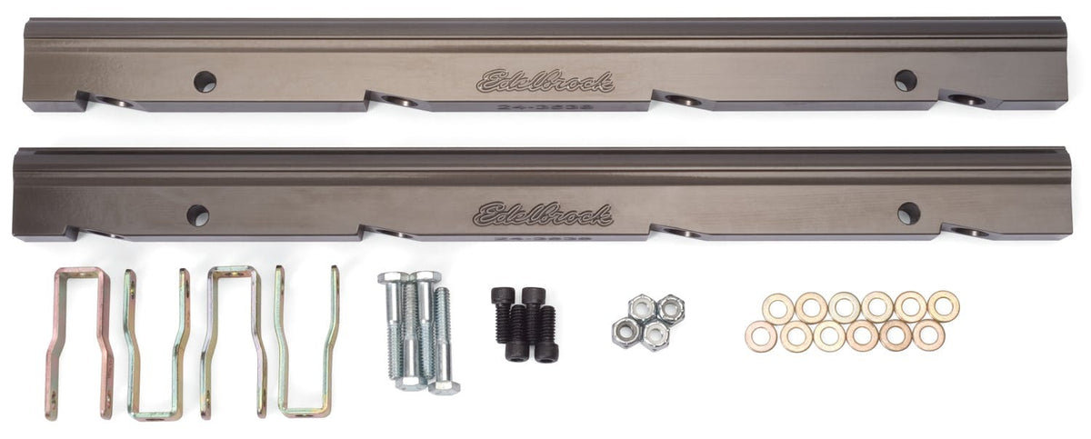Edelbrock 3638 FUEL RAIL KIT FOR 29085, LS1 VICTOR JR EFI MANIFOLD