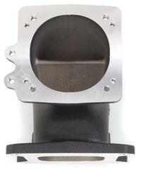 Edelbrock 38493 EFI INTAKE ELBOW VICTOR UNIVERSAL 95MM TB 4150 FLANGE TALL PROFILE W/BLK