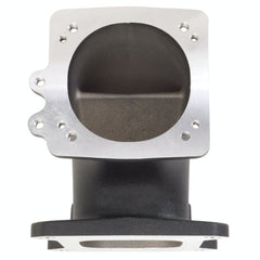Edelbrock 38493 EFI INTAKE ELBOW VICTOR UNIVERSAL 95MM TB 4150 FLANGE TALL PROFILE W/BLK