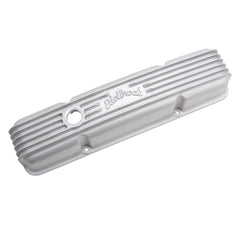 Edelbrock 41449 V/C CLASSIC ALUM CHEVY 262-400 1959-86 COMBO BREATHER HOLE and OIL FILL HOLE SATIN