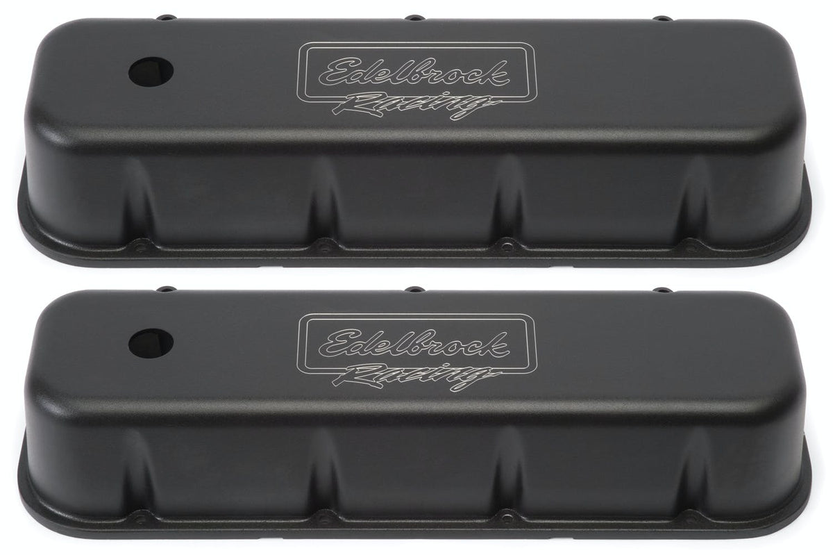 Edelbrock 41803 V/C VICTOR SERIES BBC TALL DIE CAST V/C W/ BLK POWDER COAT TEXTURE FINISH
