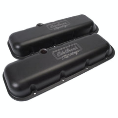 Edelbrock 41813 V/C VICTOR SERIES BBC LOW PROFILE DIE CAST V/C W/BLK POWDER COAT TEXTURE FINISH