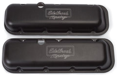 Edelbrock 41813 V/C VICTOR SERIES BBC LOW PROFILE DIE CAST V/C W/BLK POWDER COAT TEXTURE FINISH
