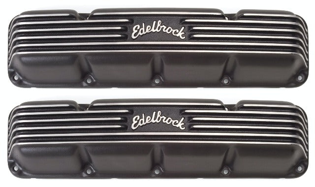 Edelbrock 41993 V/C CLASSIC FINNED ALUM AMC BLK POWDER