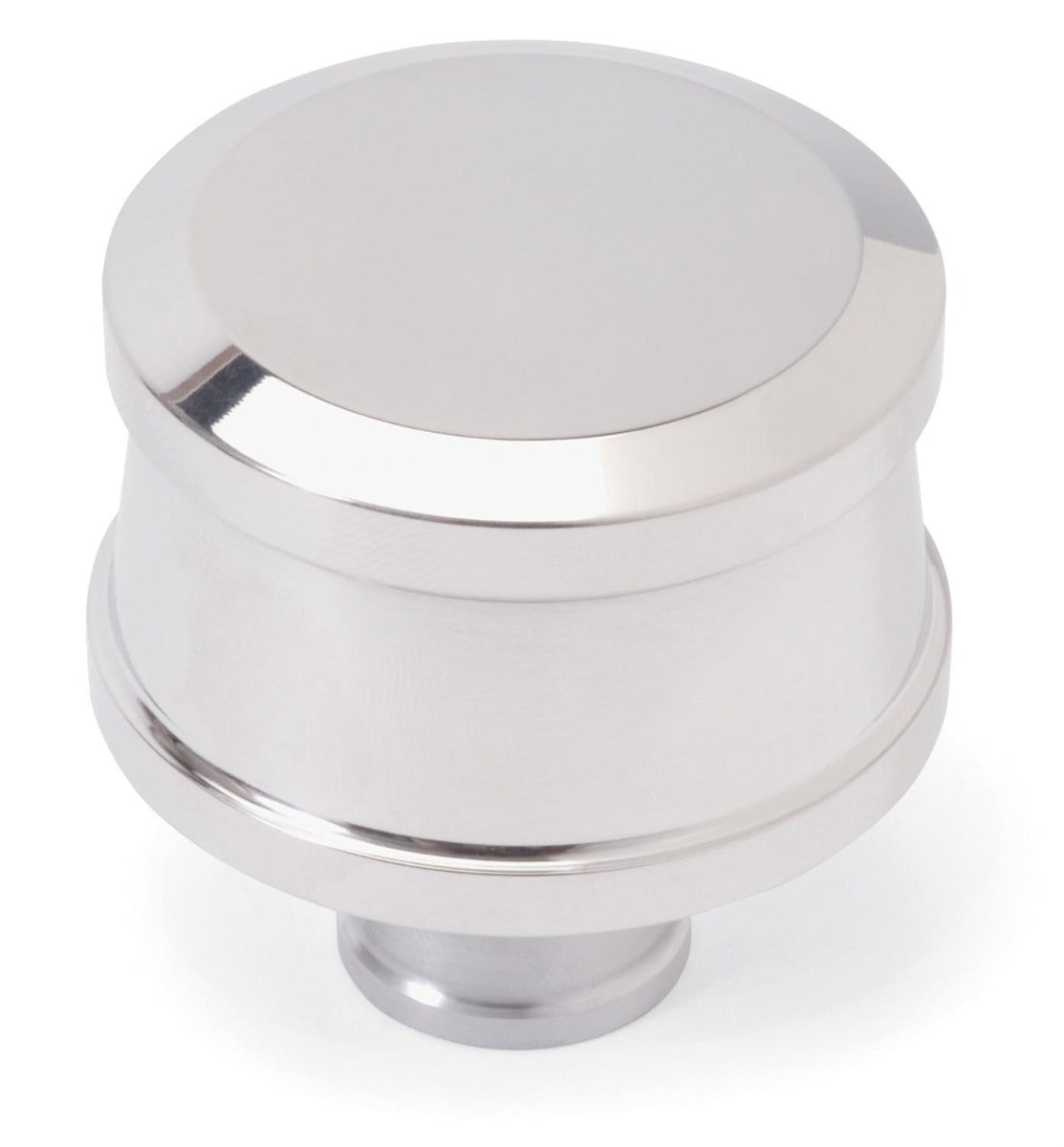 Edelbrock 4213 Push-in Round Billet Aluminum Breather - Polished