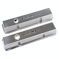 Edelbrock 4262 Elite II Valve Covers for Chevy 262-400 V8 1959-86.