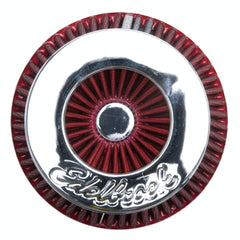Edelbrock 43611 Pro-Flo Universal Red Compact Conical Air Filter with 3, 3.5, and 4 Inlet