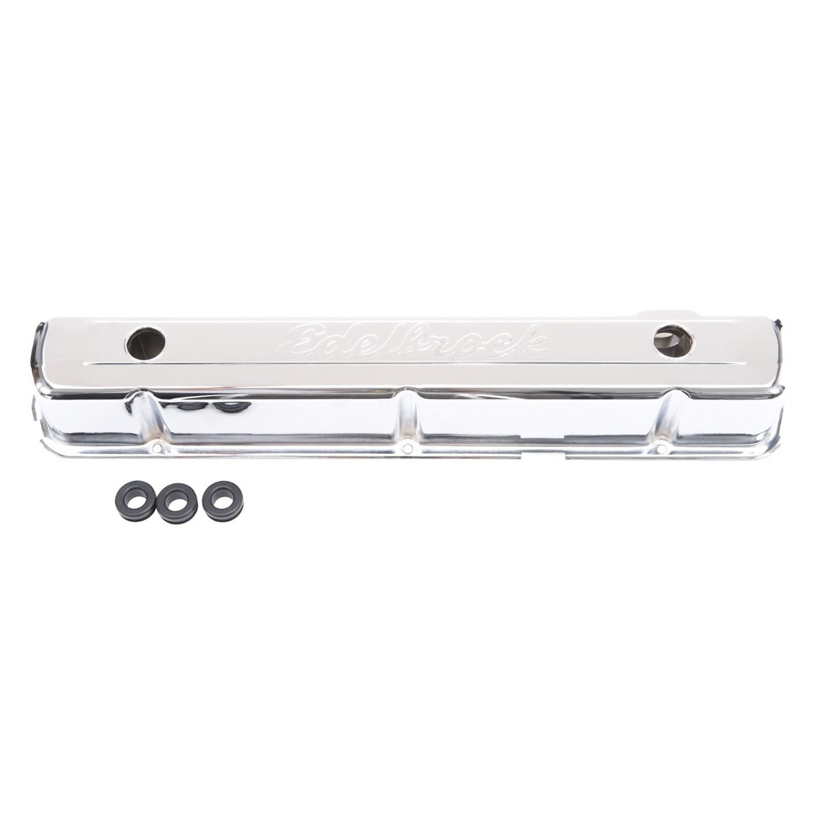 Edelbrock 4477 Signature Series Valve Covers for Chevrolet 194-292 1962-2001 Inline 6