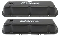 Edelbrock 4603 Signature Series Valve Covers for Ford 260-289-302 (not Boss) and 351W