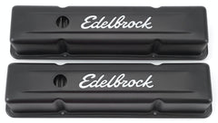 Edelbrock 4643 Signature Series Valve Covers for Chevrolet 262-400 59-86