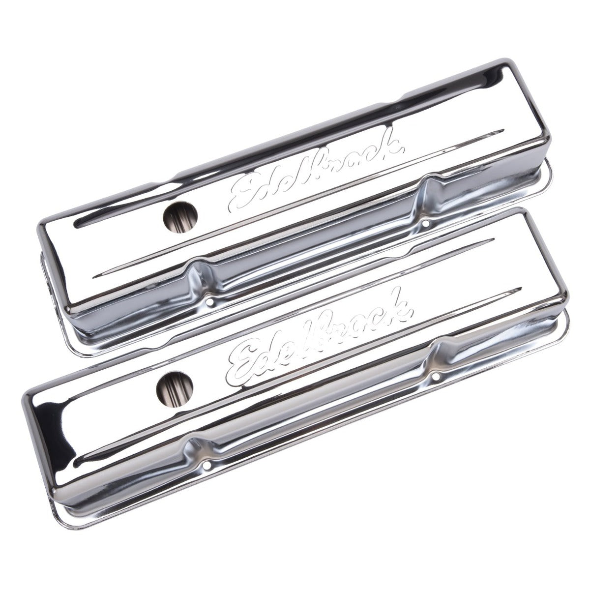 Edelbrock 4649 Signature Series Valve Covers for Chevrolet 262-400 59-86
