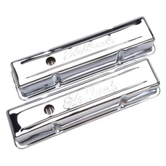 Edelbrock 4649 Signature Series Valve Covers for Chevrolet 262-400 59-86