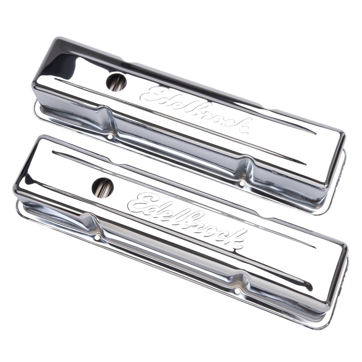 Edelbrock 4649 Signature Series Valve Covers for Chevrolet 262-400 59-86