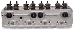 Edelbrock 5087 1pr. CYL HEAD, SBC E-SERIES E-210 64cc FOR HYDRAULIC ROLLER COMPLETE